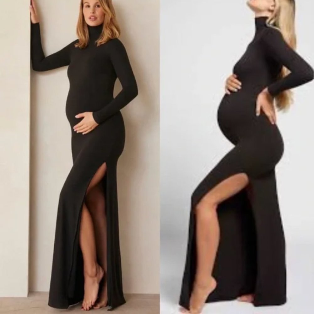 Bumpsuit The Monica Maxi Dress Black XS